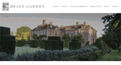 Desktop Screenshot of healegarden.co.uk